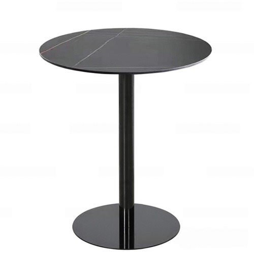 Bàn Cafe Chân Trụ Tròn Mặt Đá- Mã: T1508D