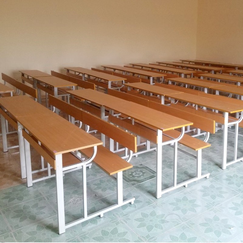 Bàn Học Sinh Lớp Học Liền Ghế Tựa Lưng
