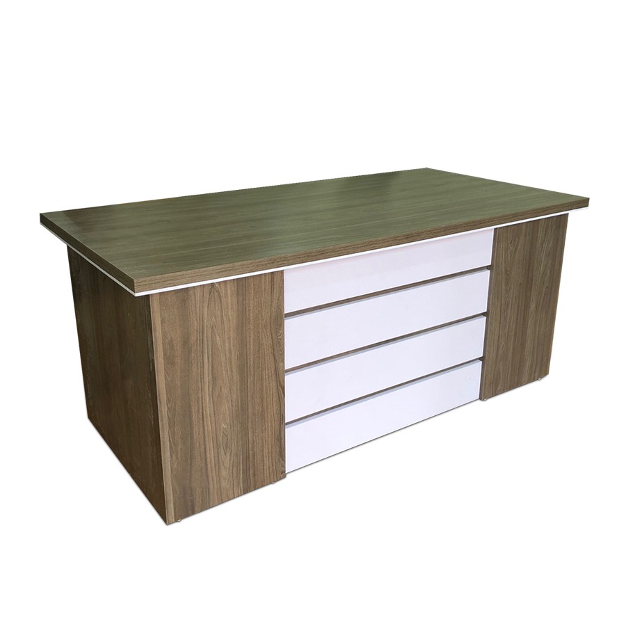 Bàn Làm Việc Quản Lý Giám Đốc 02 1m6 Màu Vân Gỗ