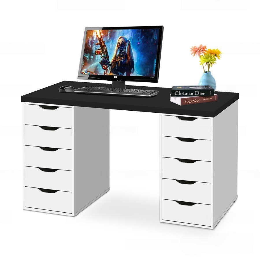 Bàn Ikea 2 Hộc Tủ Ngăn Kéo