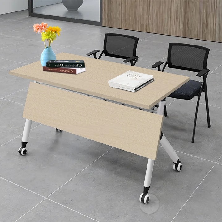 Bàn Gấp Gọn Đào Tạo Training Có Bánh Xe Di Chuyển