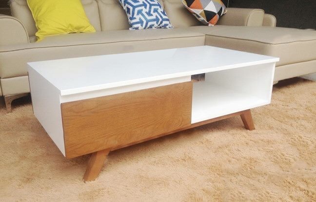 Bàn Trà Gỗ 4 Chân