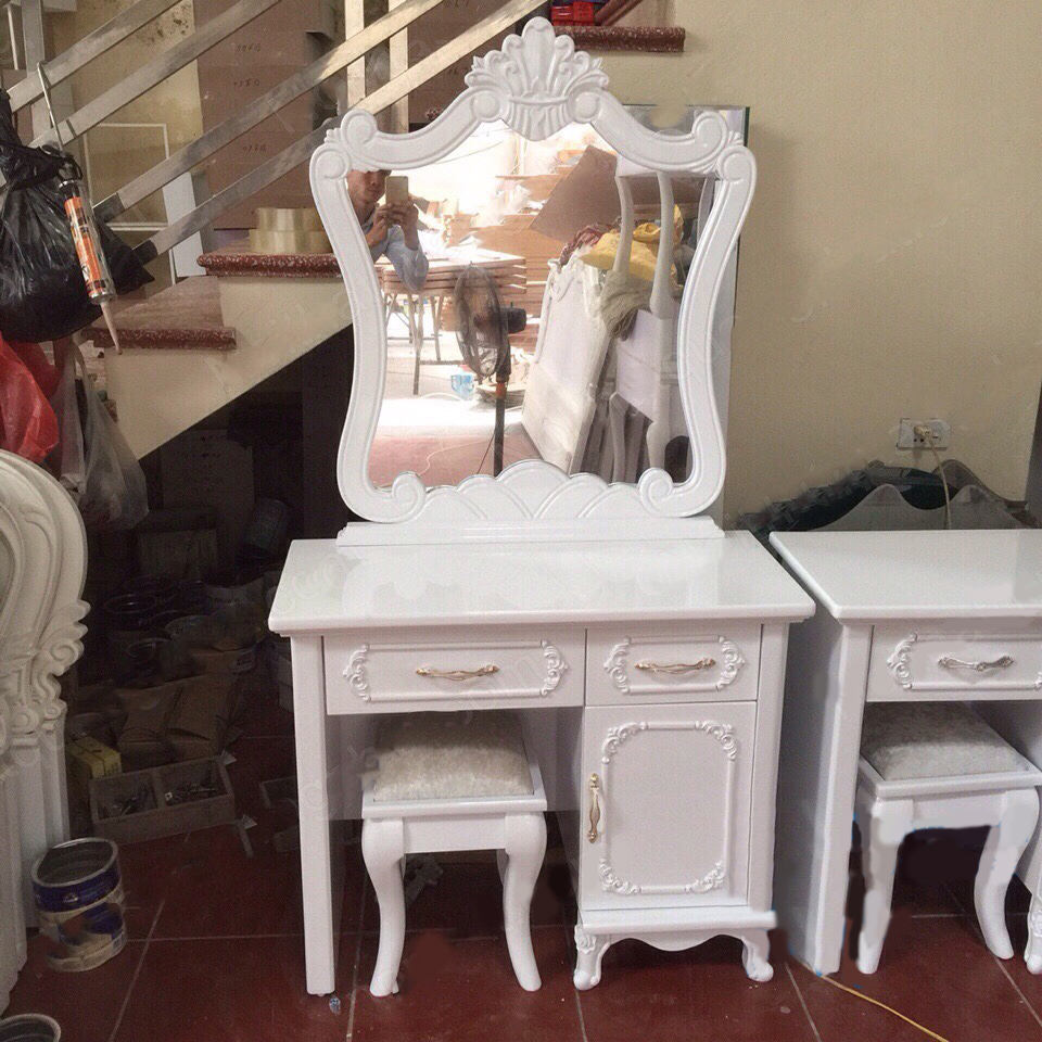 Bàn Trang Điểm Giá Rẻ Hộc Sâu