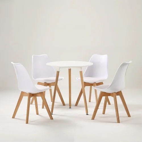 Bộ Bàn Tròn Tiếp Khách Hiện Đại Cho Căn Hộ Chung Cư- Mã: T105-4×205