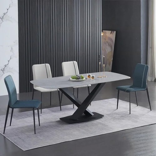 Bộ Bàn Ăn 4 Ghế Mặt Đá Cao Cấp- Mã: T179-14-4×2126