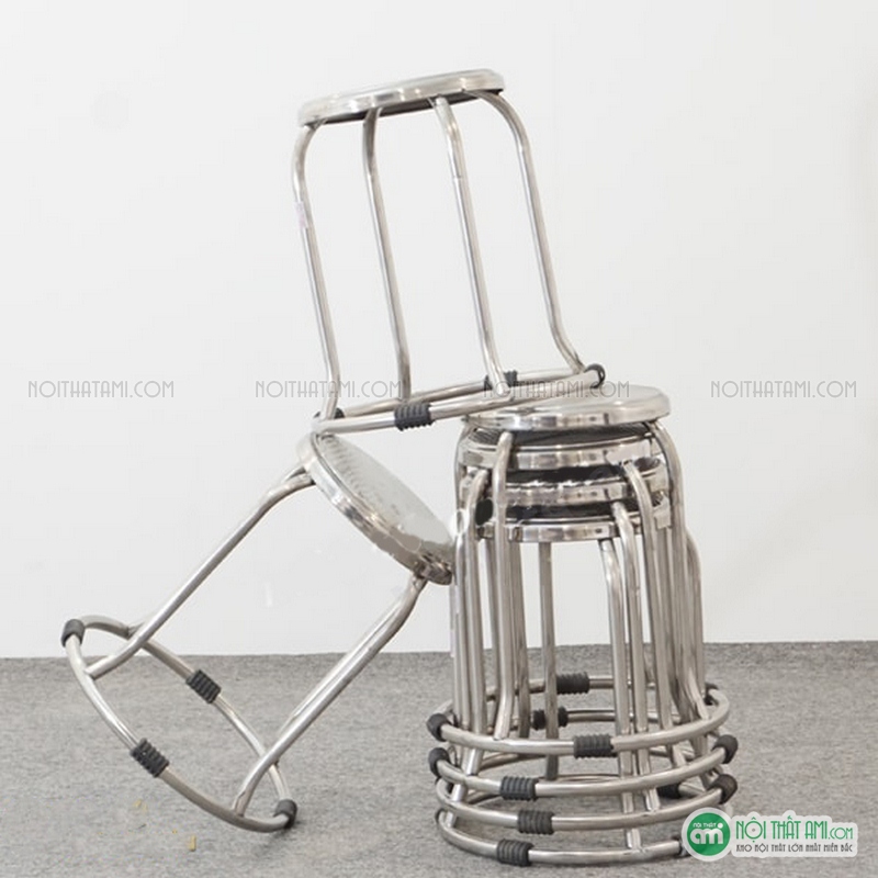 Ghế Đôn Inox Giá Rẻ