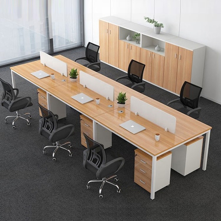 Cụm Bàn Làm Việc Nhóm 6 Người