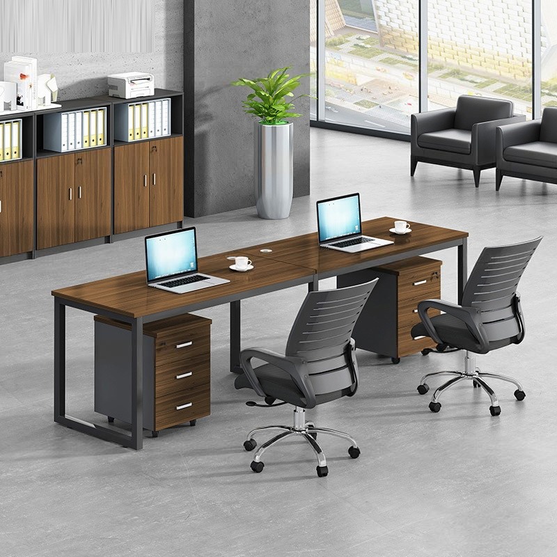 Cụm Bàn Làm Việc 2 Người Hiện Đại