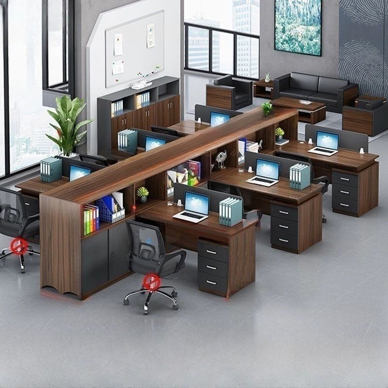 Cụm Bàn Làm Việc Nhóm 6 Người – CB 31