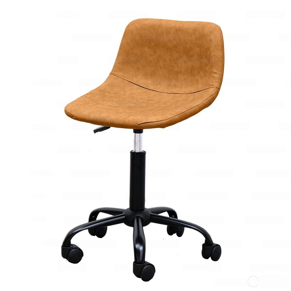 Ghế Bar Thấp Bọc Da Chân Xoay- Mã: 488X