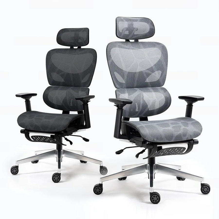 Ghế Công Thái Học Chống Đau Lưng Khi Làm Việc Gác Chân