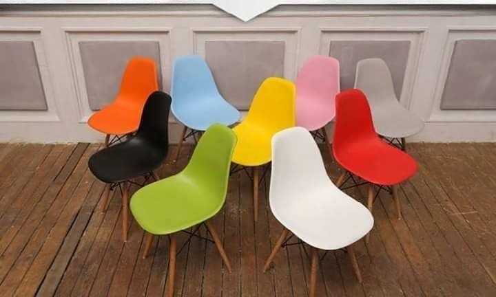 Ghế Eames Chân Gỗ Đan J-1