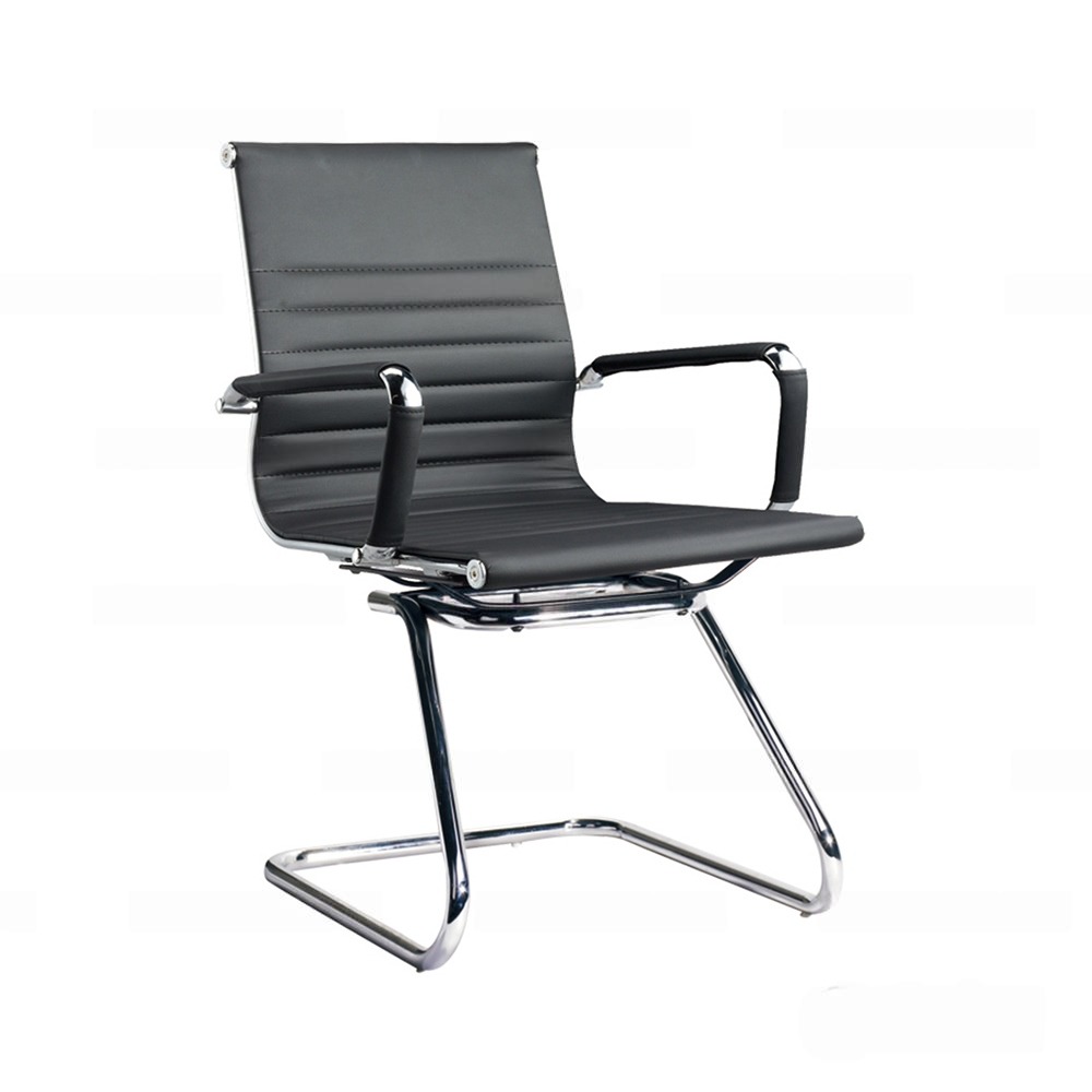 Ghế Phòng Họp, Chân Quỳ Lưng Da Thấp GQ203