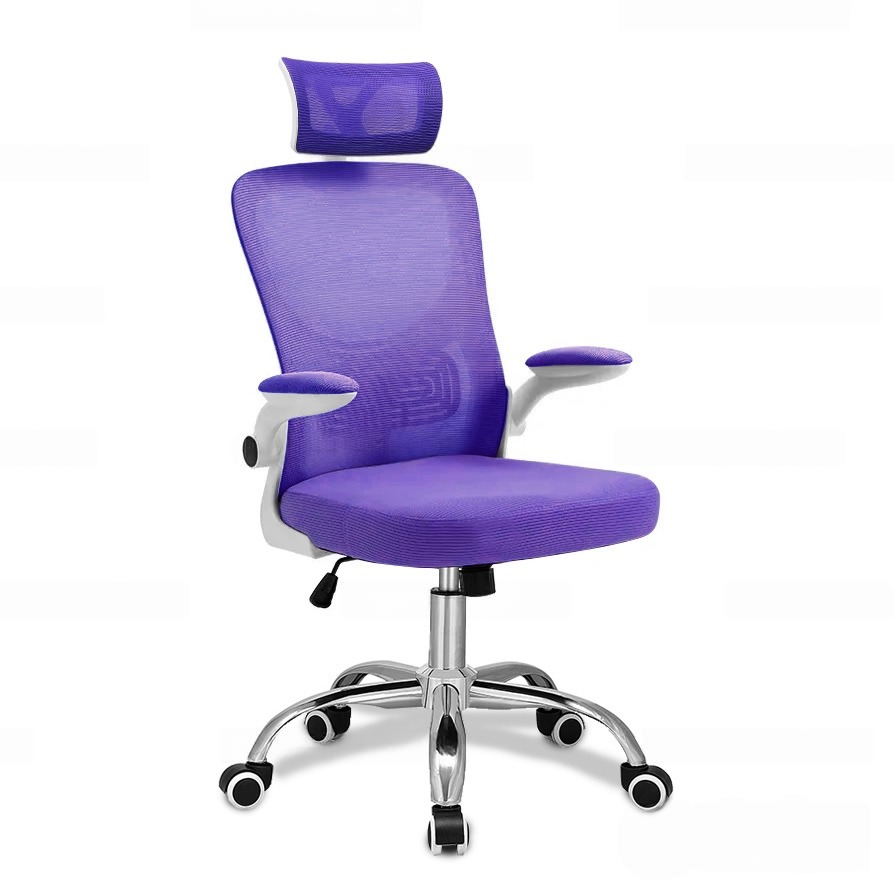 Ghế Làm Việc Văn Phòng Lưới Tay Gập Công Thái Học