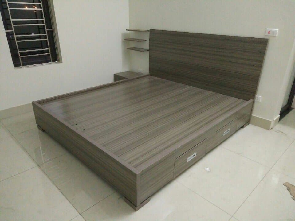 Giường Ngủ Có Ngăn Kéo 1m6- GG-10