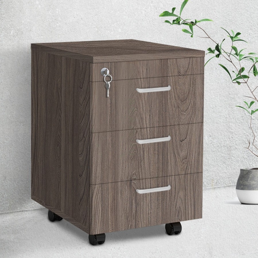 Tủ Tài Liệu Mini Văn Phòng Có Bánh Xe