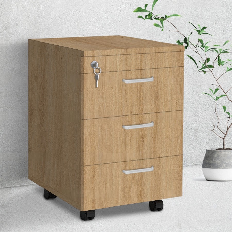 Tủ Hồ Sơ Nhỏ Di Động Để Dưới Bàn