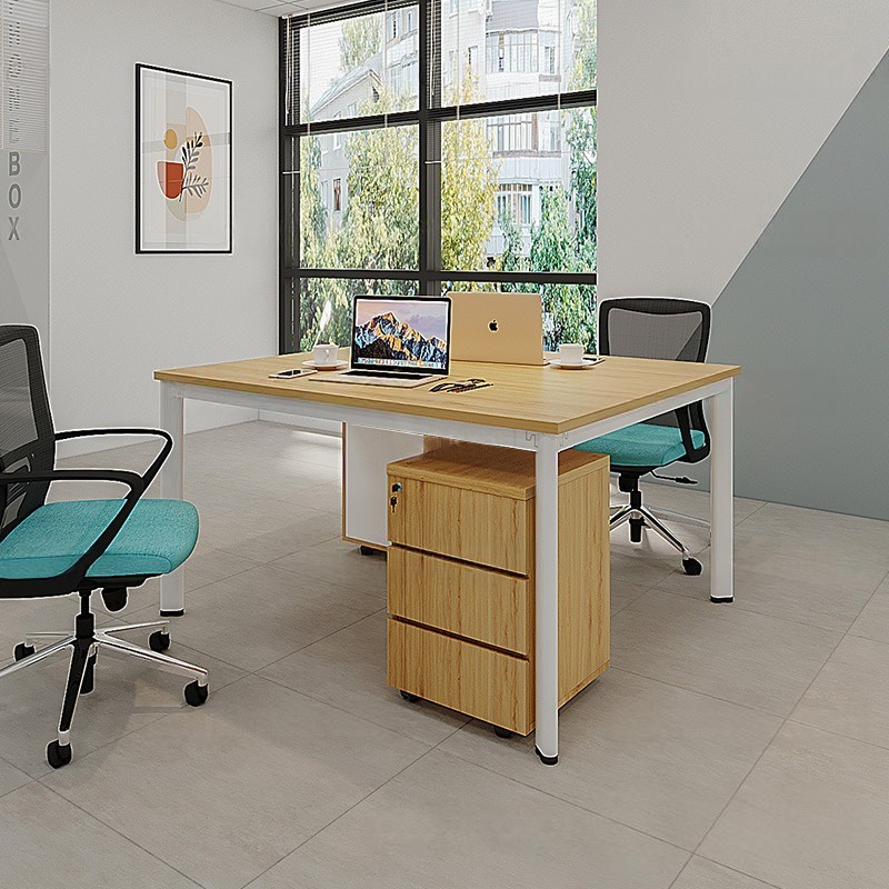 Cụm Bàn Làm Việc 2 Người Chân Oval OVC01-1212