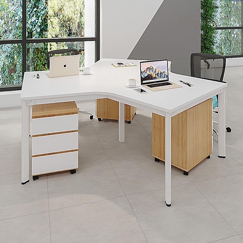 Cụm Bàn Làm Việc 3 Người Chân Oval OVC02-2219