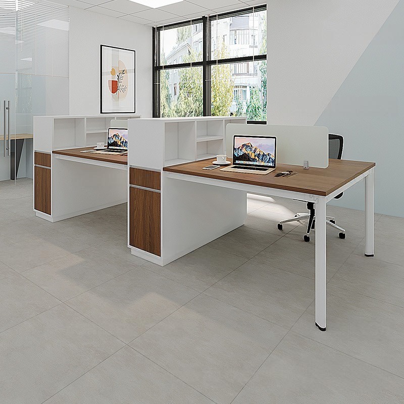 Cụm Bàn Làm Việc 4 Người Chân Oval OVC03-2712