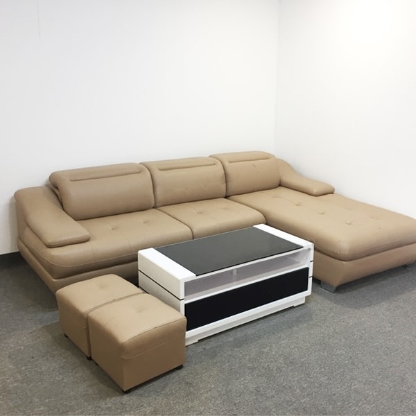 Sofa Da Màu Vàng – SF-44