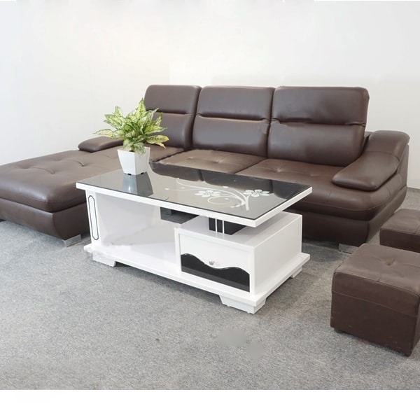 Ghế Sofa Da Màu Nâu – SF-31