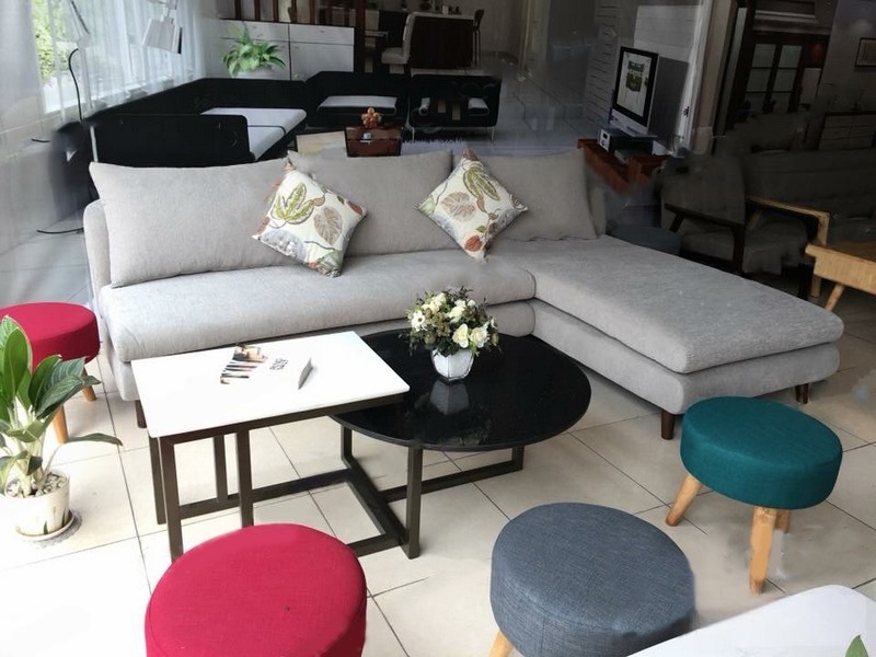 Sofa Nỉ Màu Trắng – SF-39