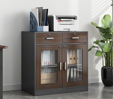 Tủ Đựng Hồ Sơ Cánh Kính – TL 37