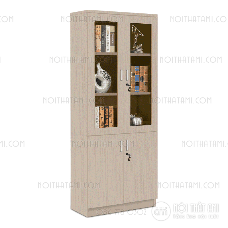 Tủ Hồ Sơ Tài Liệu 2 Cánh Kính