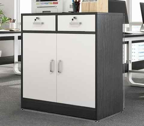 Tủ Hồ Sơ Văn Phòng Thấp 2 Ngăn Kéo – TL 34