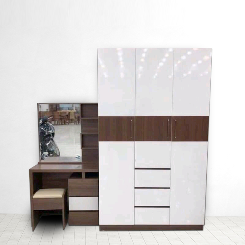 Tủ Quần Áo 3 Cánh Gỗ Công Nghiệp