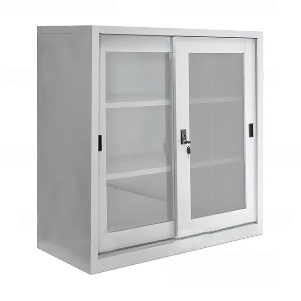 Tủ Sắt Văn Phòng Thấp Cánh Lùa