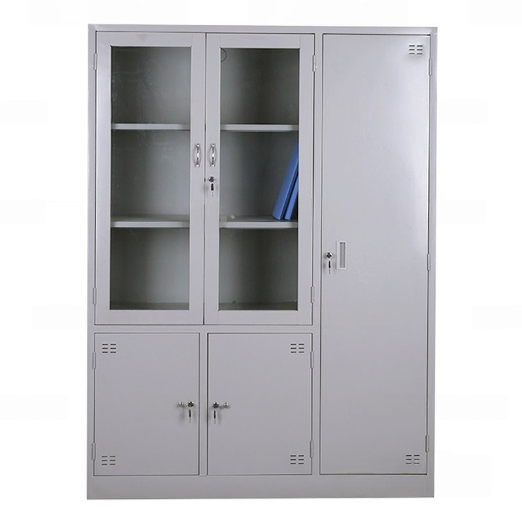 Tủ Tài Liệu Sắt 2 Cánh Kính, 1 Cánh Sắt