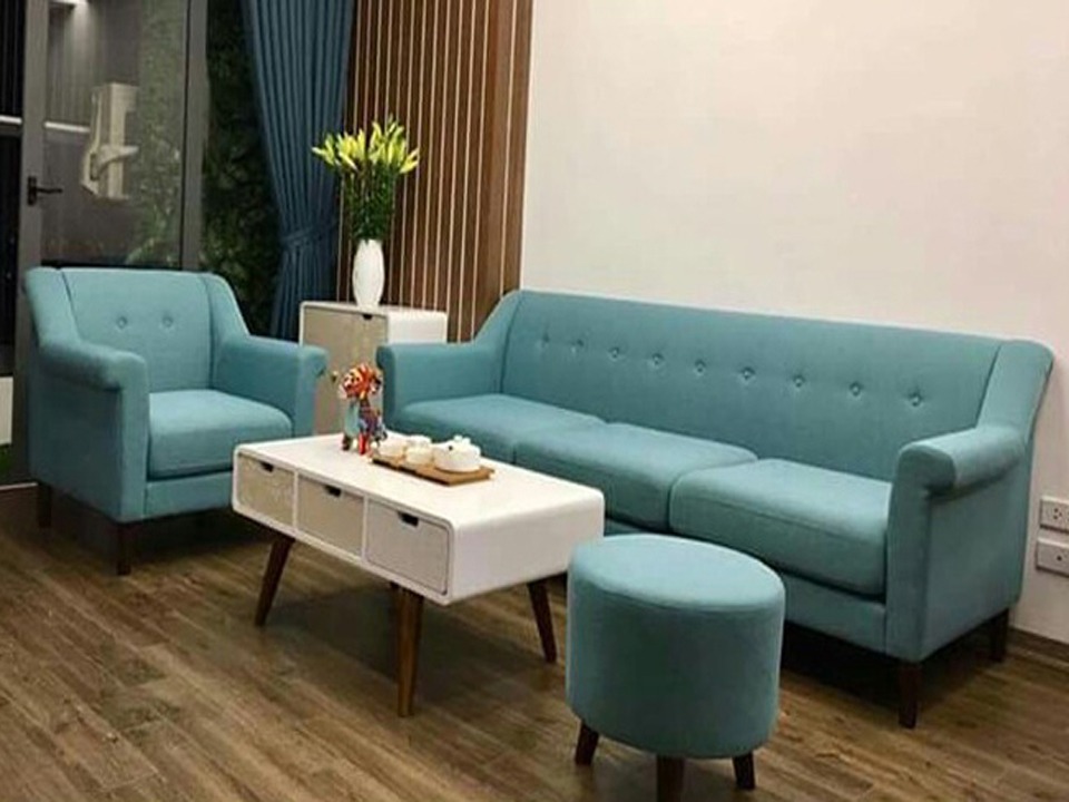 Sofa Văng Màu Xanh – SF-47