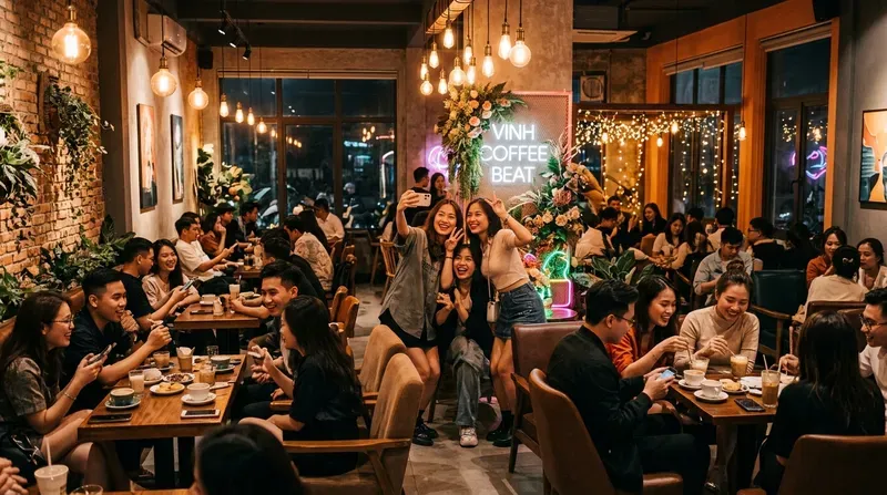 Tầm quan trọng của không gian nội thất quán cafe tại Vinh