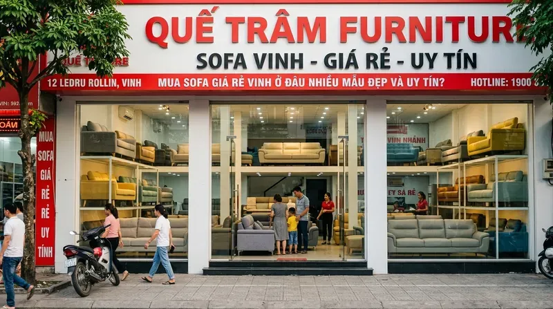 Giải đáp: Mua sofa giá rẻ Vinh ở đâu nhiều mẫu đẹp và uy tín?